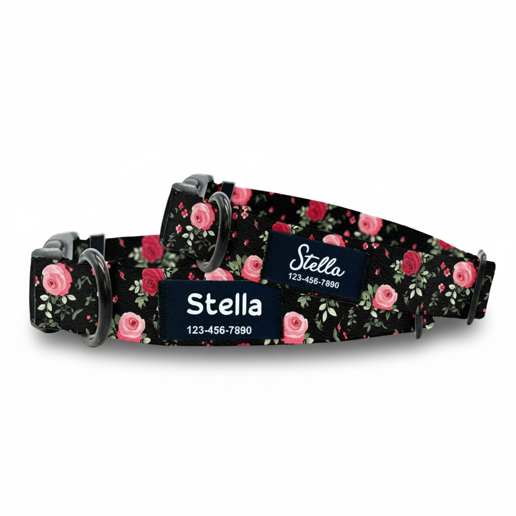 Black_Rosie_Dog_Collar