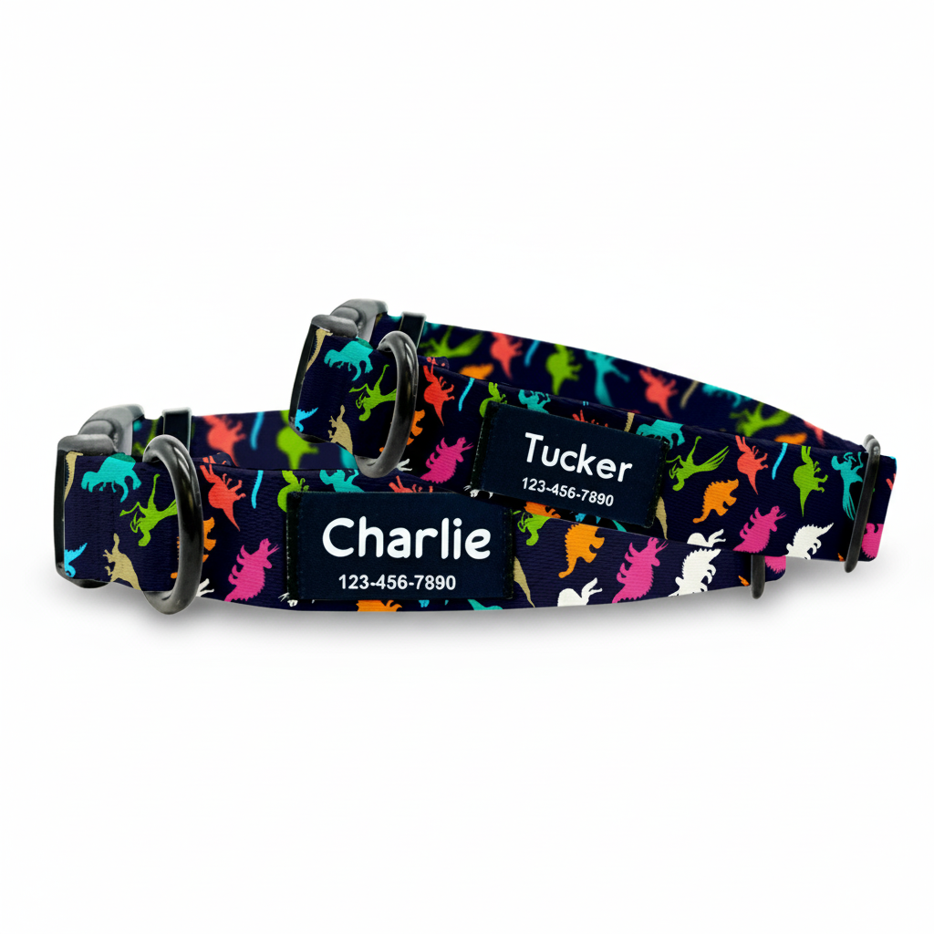 Dino Dog Collar
