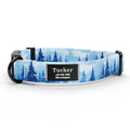 Snowy Pine Dog Collar