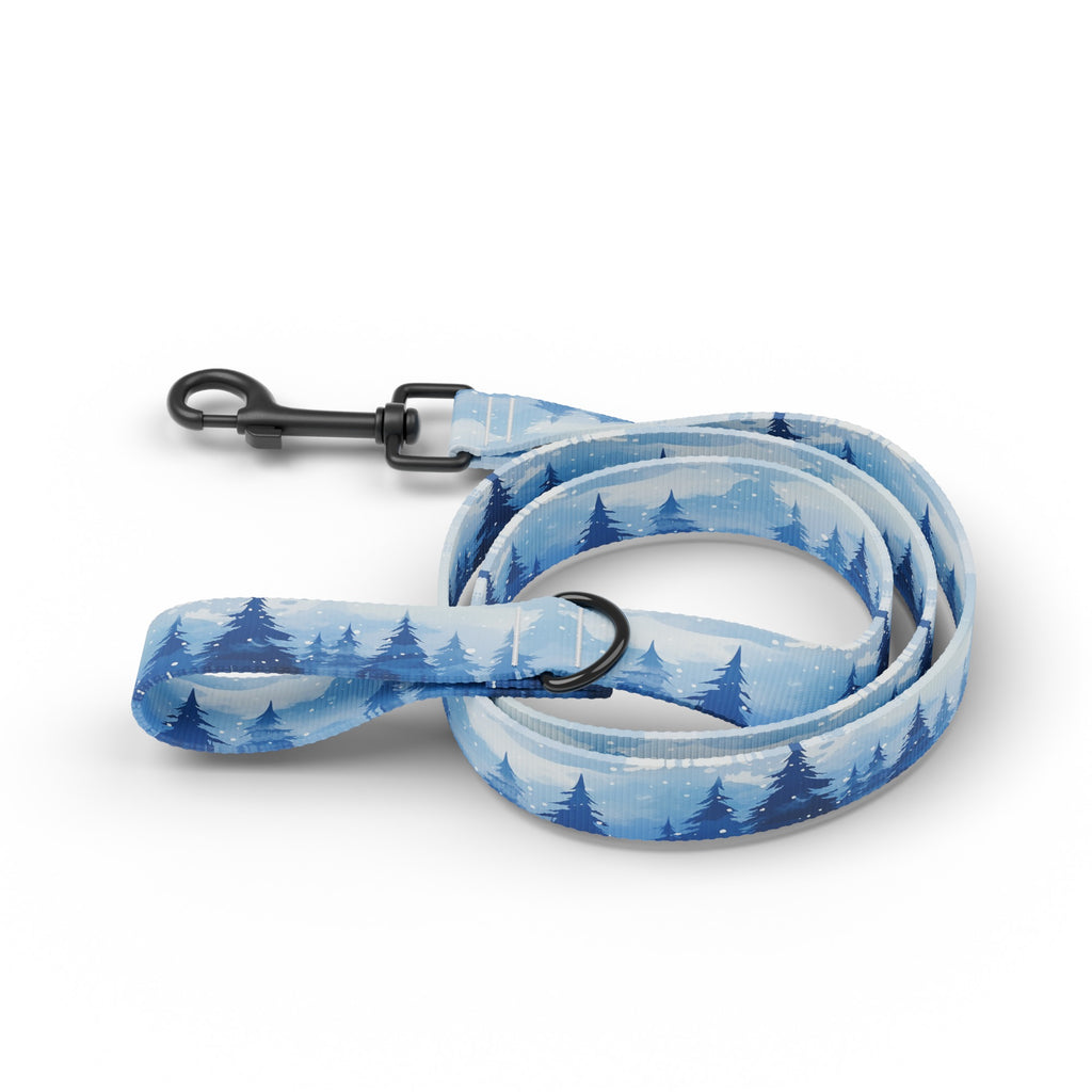Snowy Pine Dog Leash