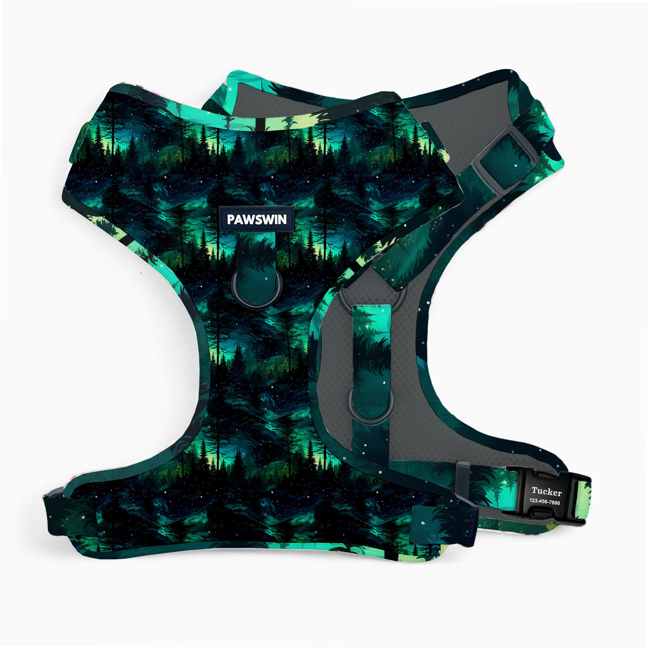 Forest Dog Vest Harness