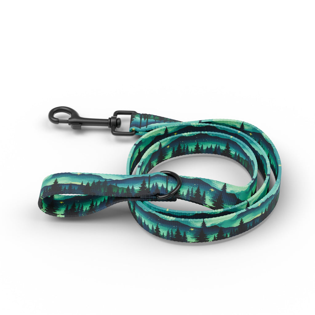 Green Northern Lights Dog Leash