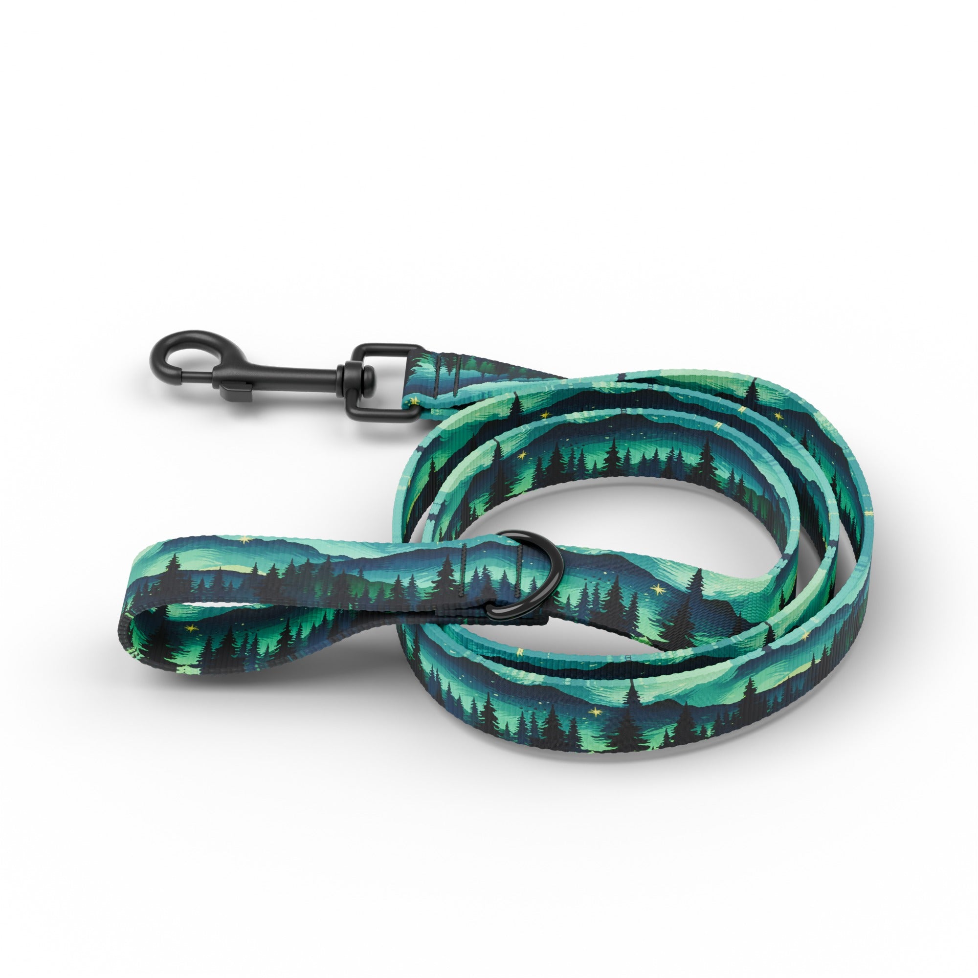 Green Northern Lights Dog Leash
