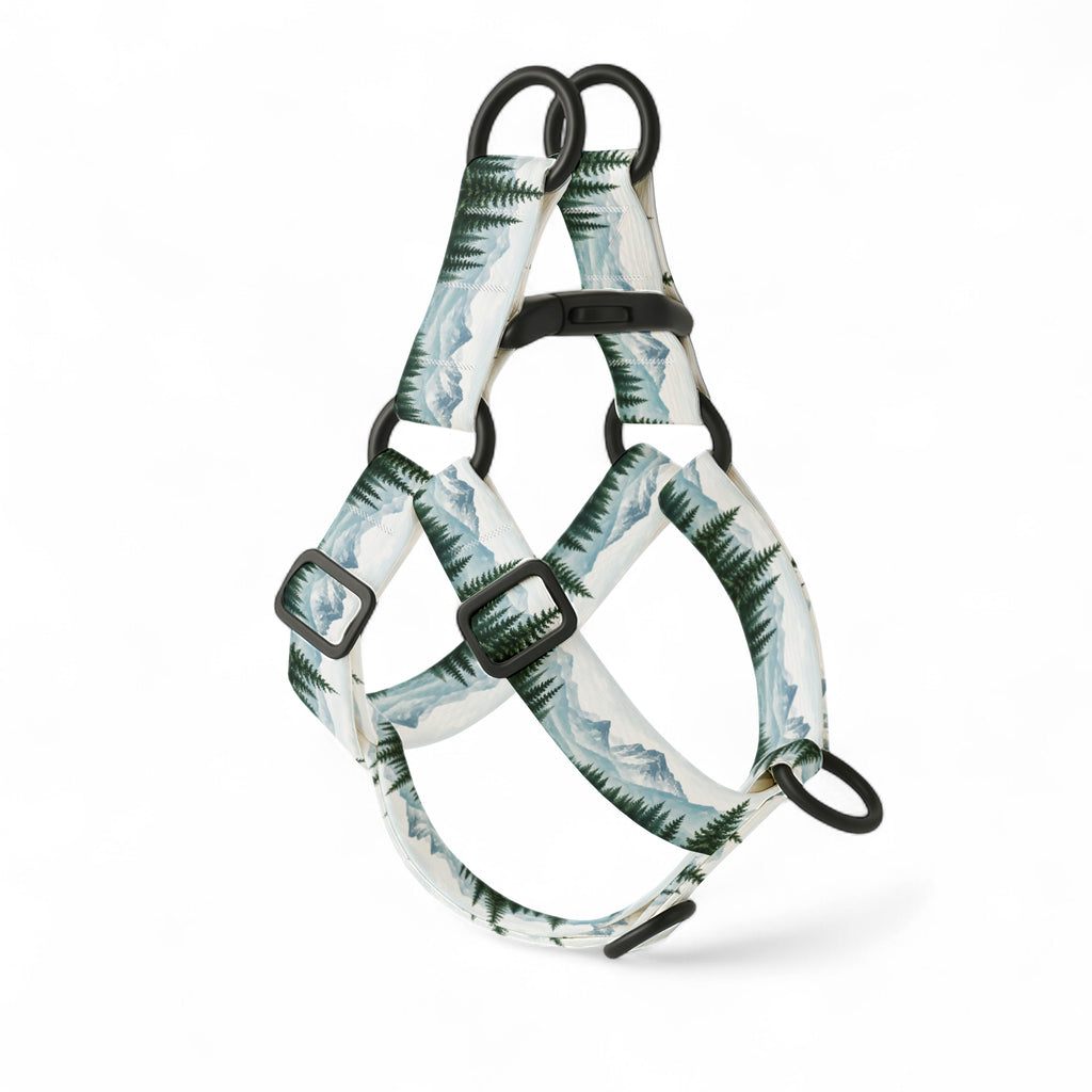 Alpine Forest Step-In Dog Harness