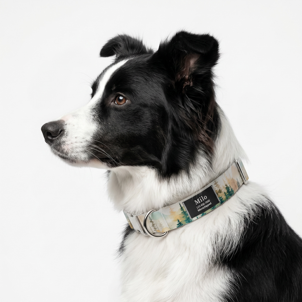 Misty Mountain Dog Collar