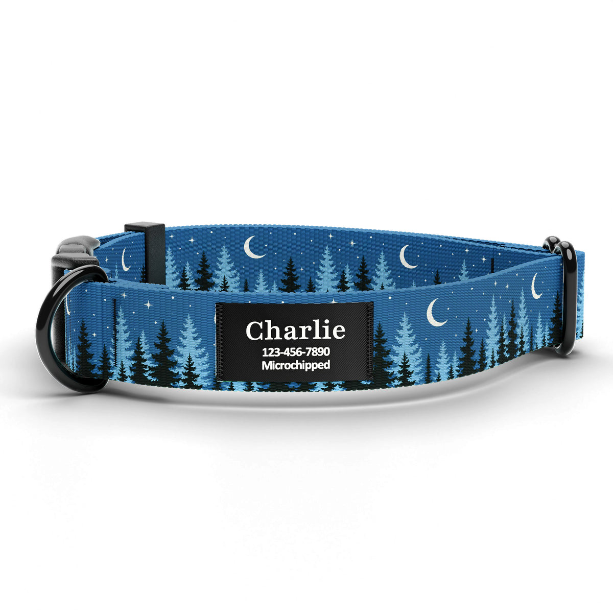 Moon Forest Dog Collar
