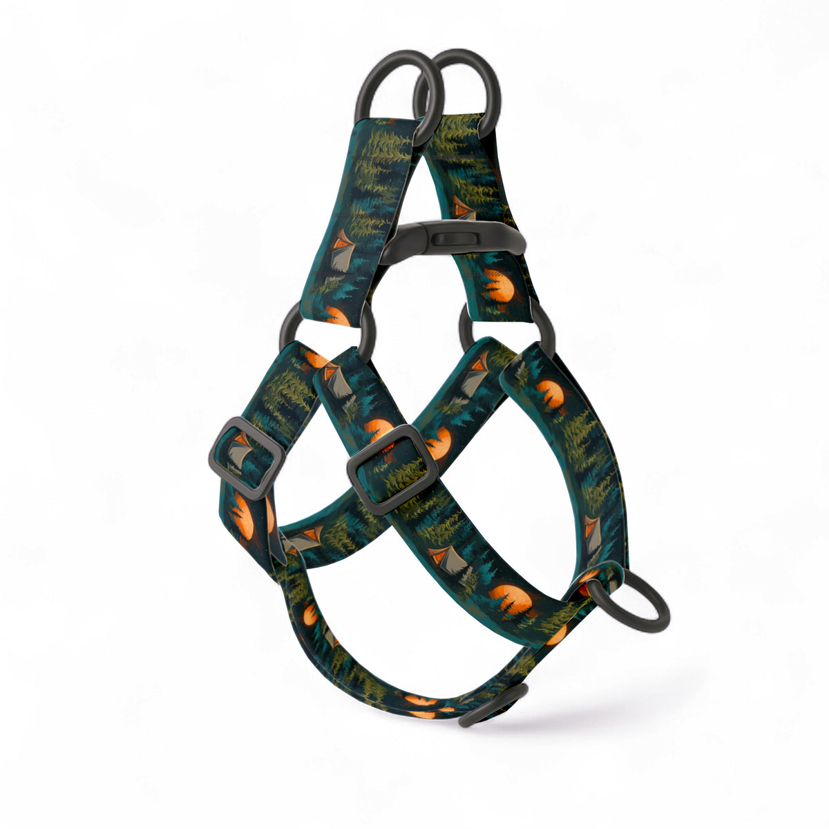 Moonlit Camp Step-In Dog Harness