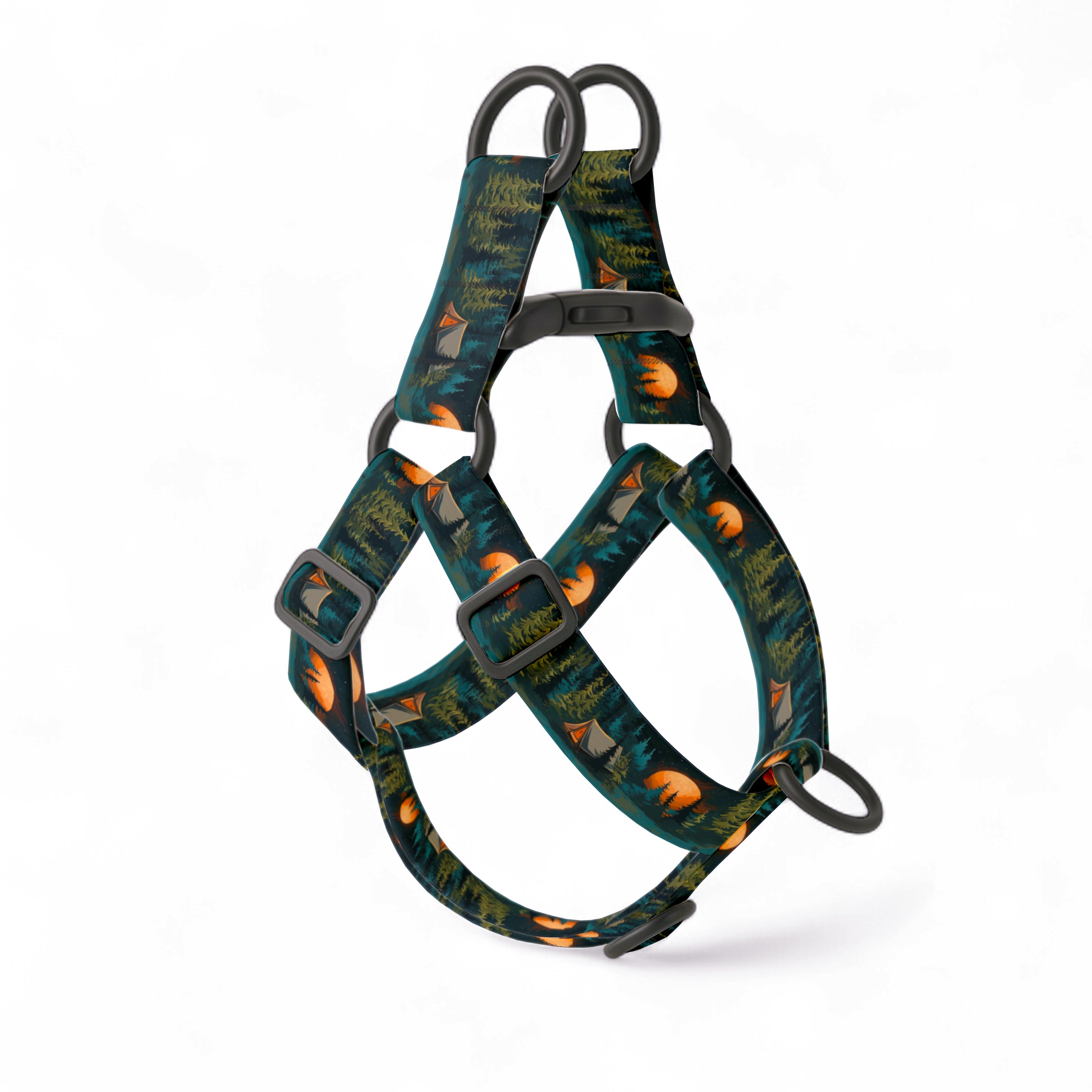 Moonlit Camp Step-In Dog Harness