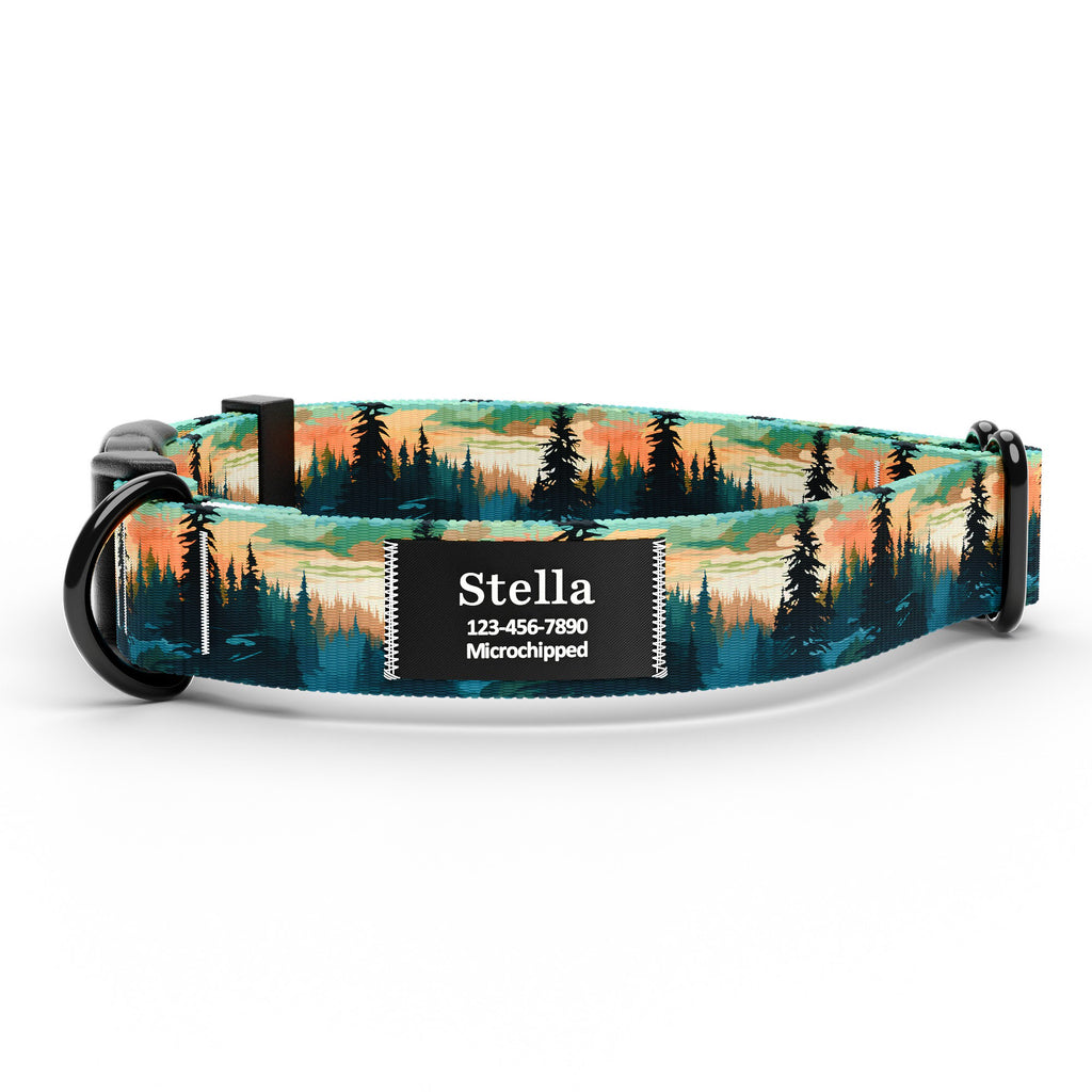 Mountain Lake Dog Collar
