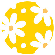 Yellow Daisy Dog Collar