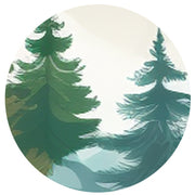 Pine Forest Dog Collar