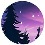 Forest - Northern Lights