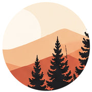 Peach Mountain Dog Collar