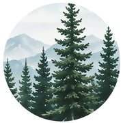 Alpine Forest Dog Collar