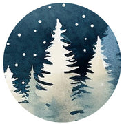 Winter Forest Dog Collar