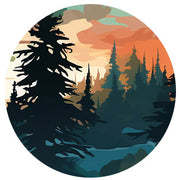 Mountain Lake Dog Collar