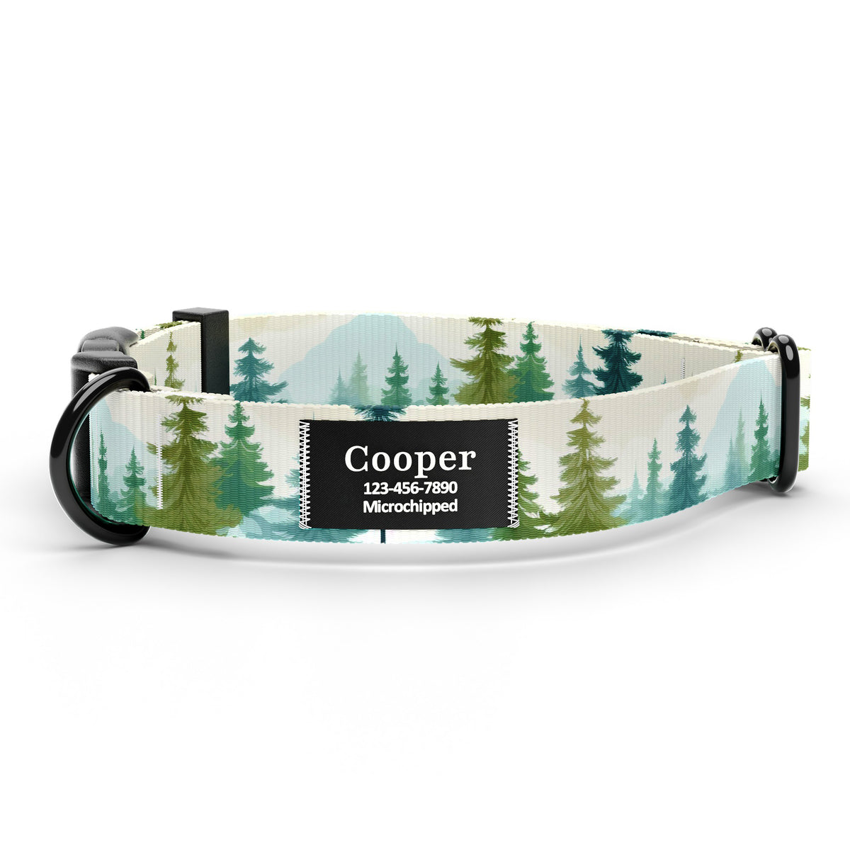 Pine Forest Dog Collar