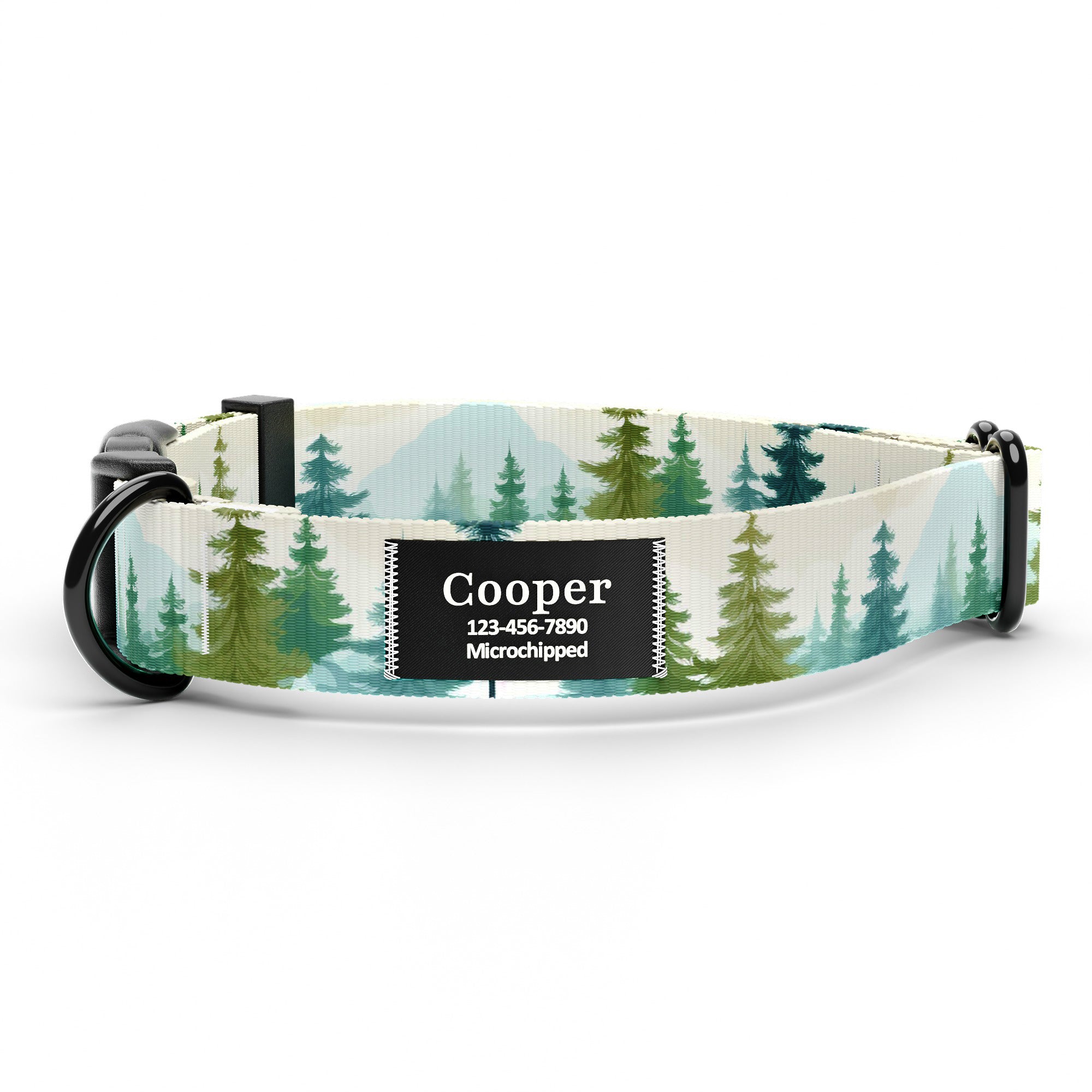 Pine Forest Dog Collar