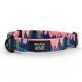 Pink Forest Dog Collar