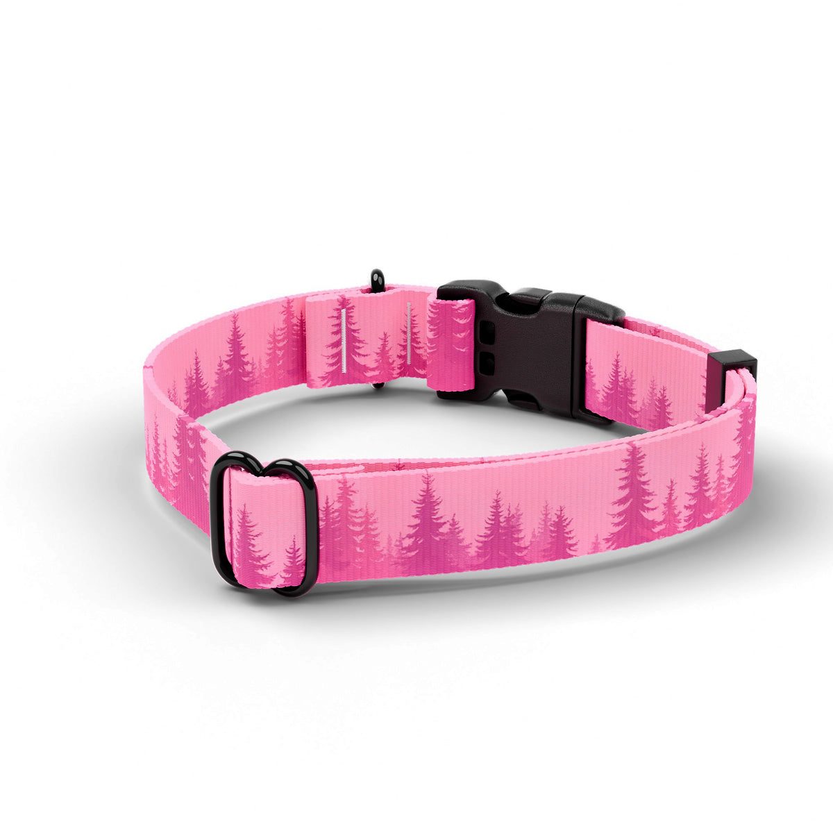 Pink Forest Dog Collar