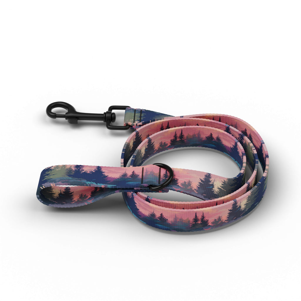 Pink Forest Dog Leash
