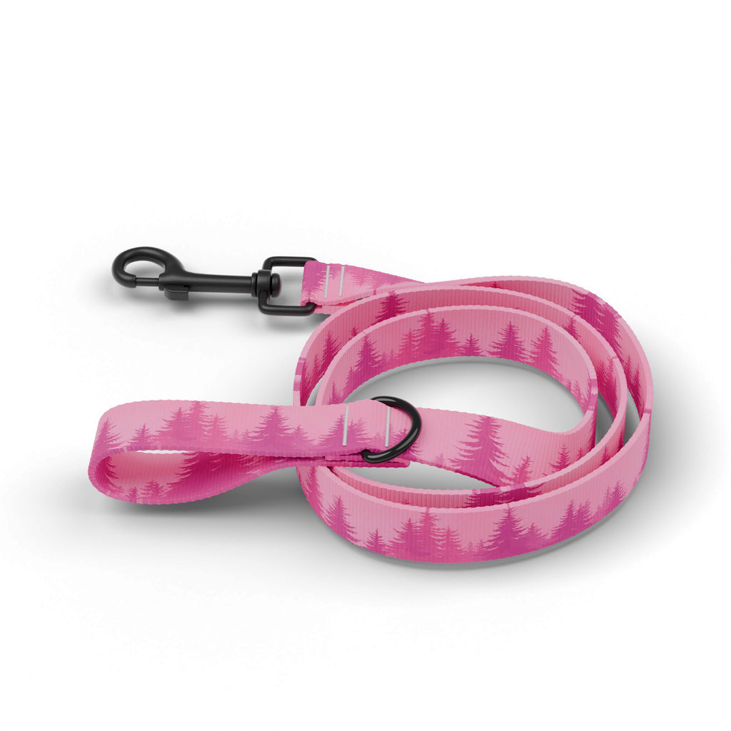 Pink Forest Dog Leash