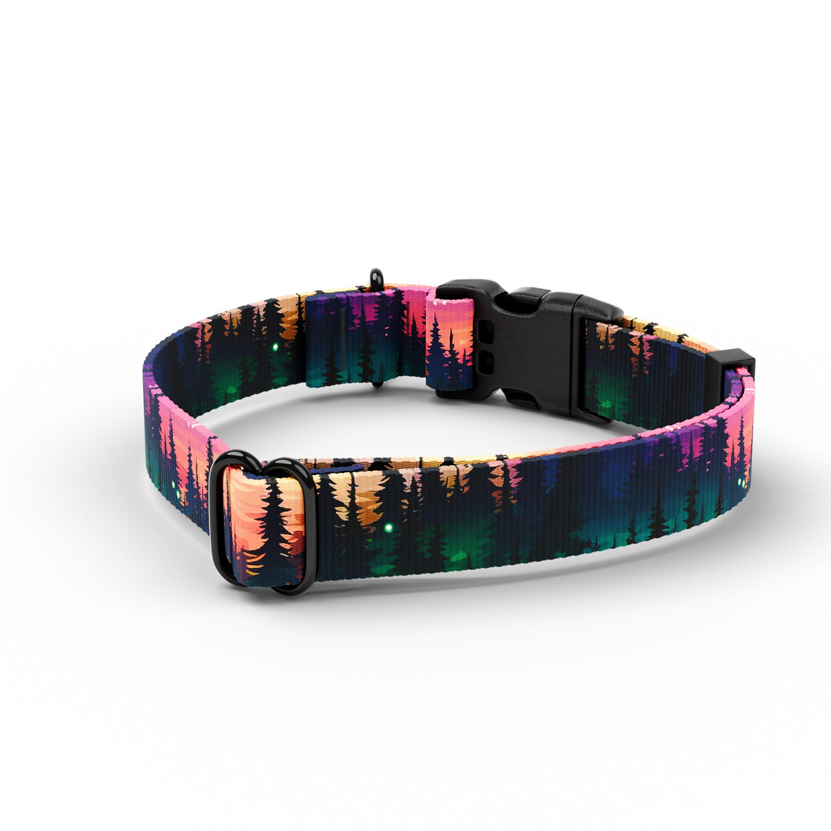 Sunset Forest Dog Collar