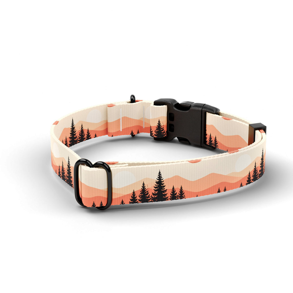 Sunset Mountain Dog Collar