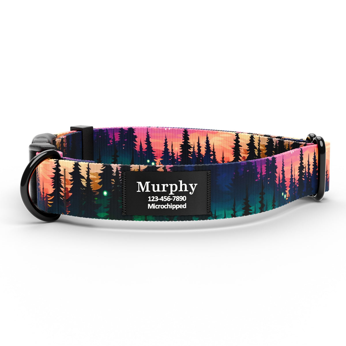 Sunset Forest Dog Collar
