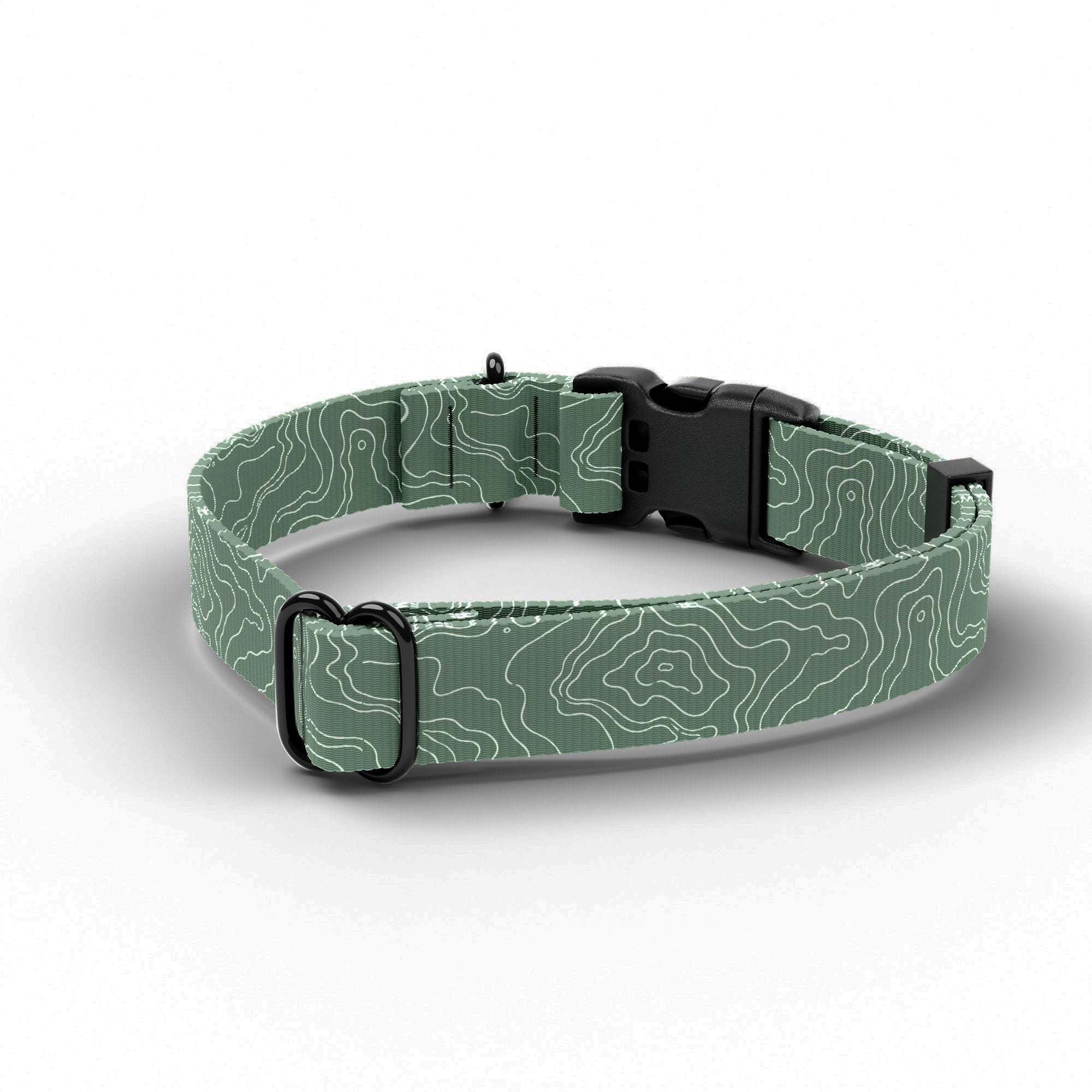 Topographic Dog Collar