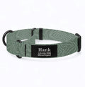 Topographic Martingale Dog Collar