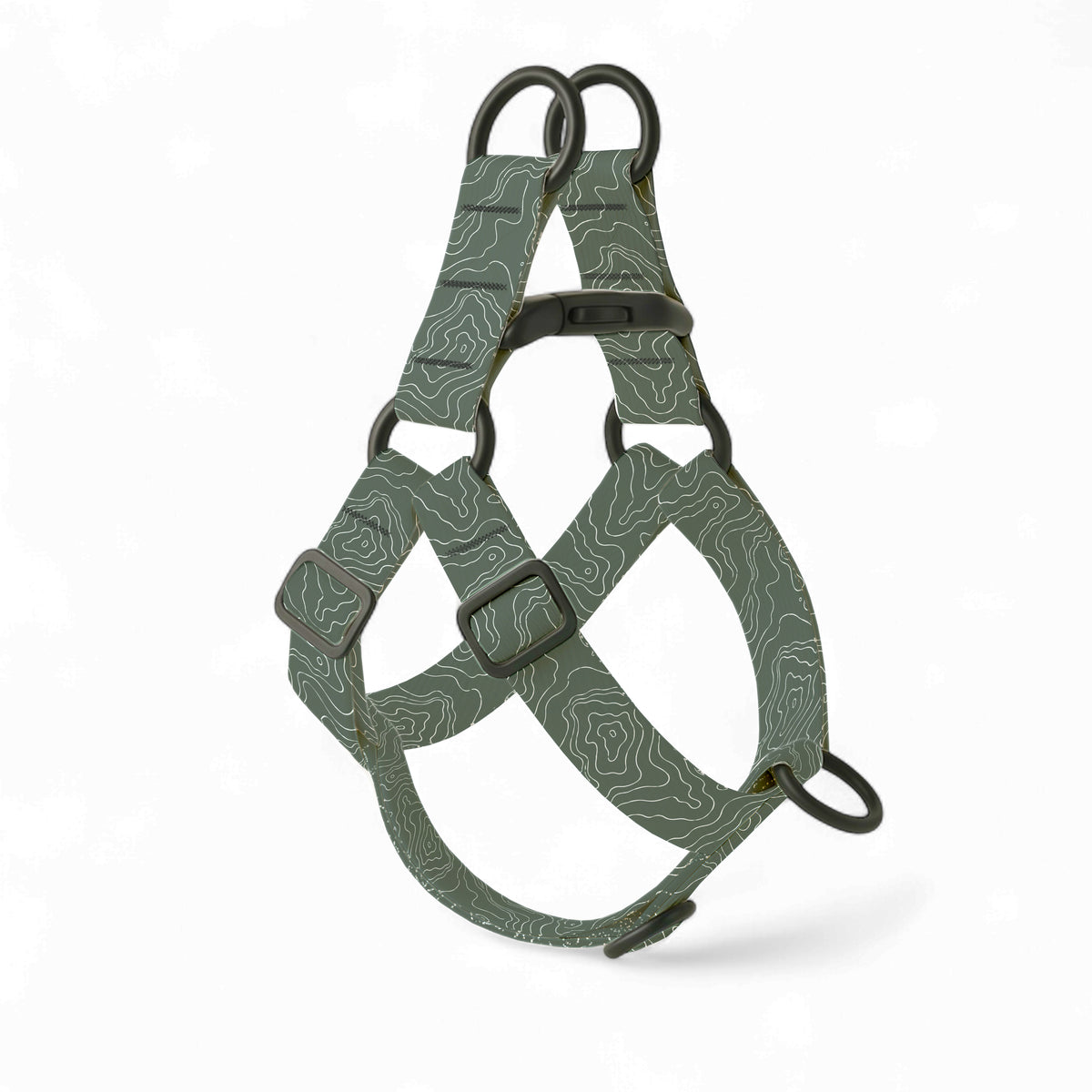 Topographic Step-In Dog Harness