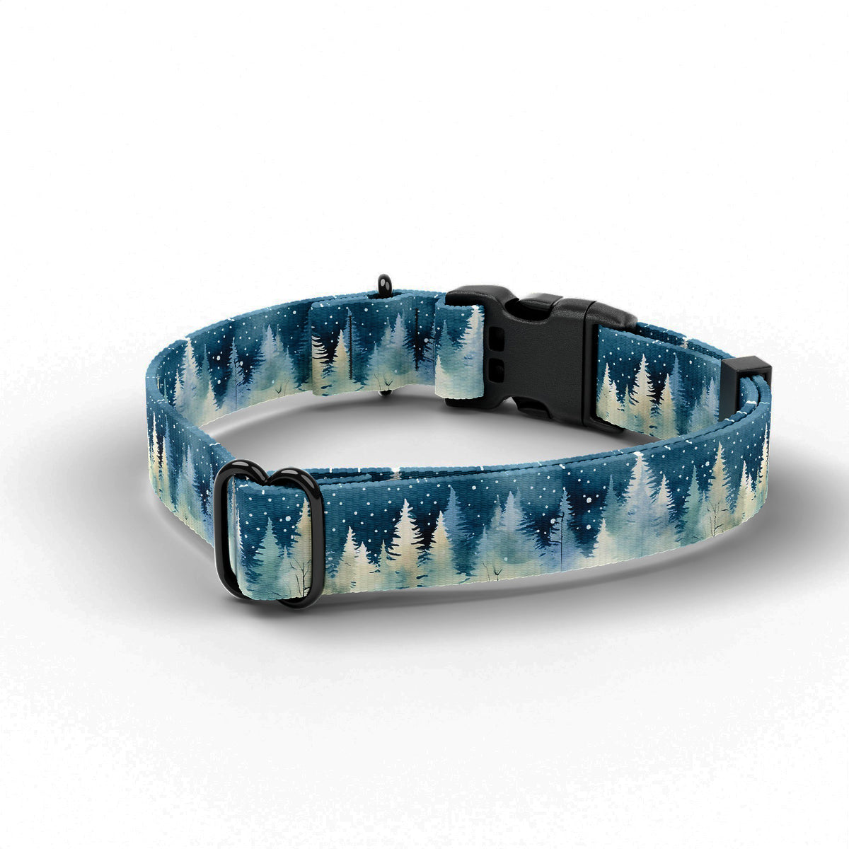 Winter Forest Dog Collar