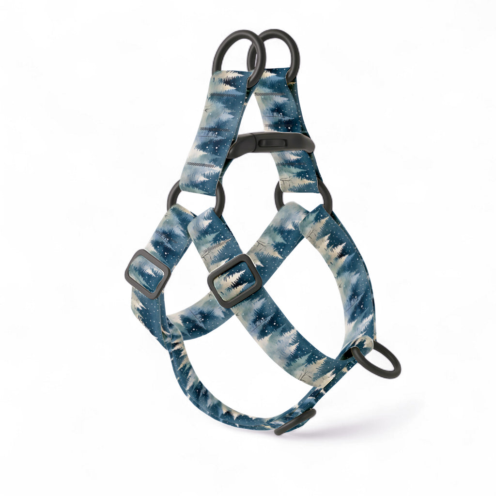 Winter Forest Dog Harness