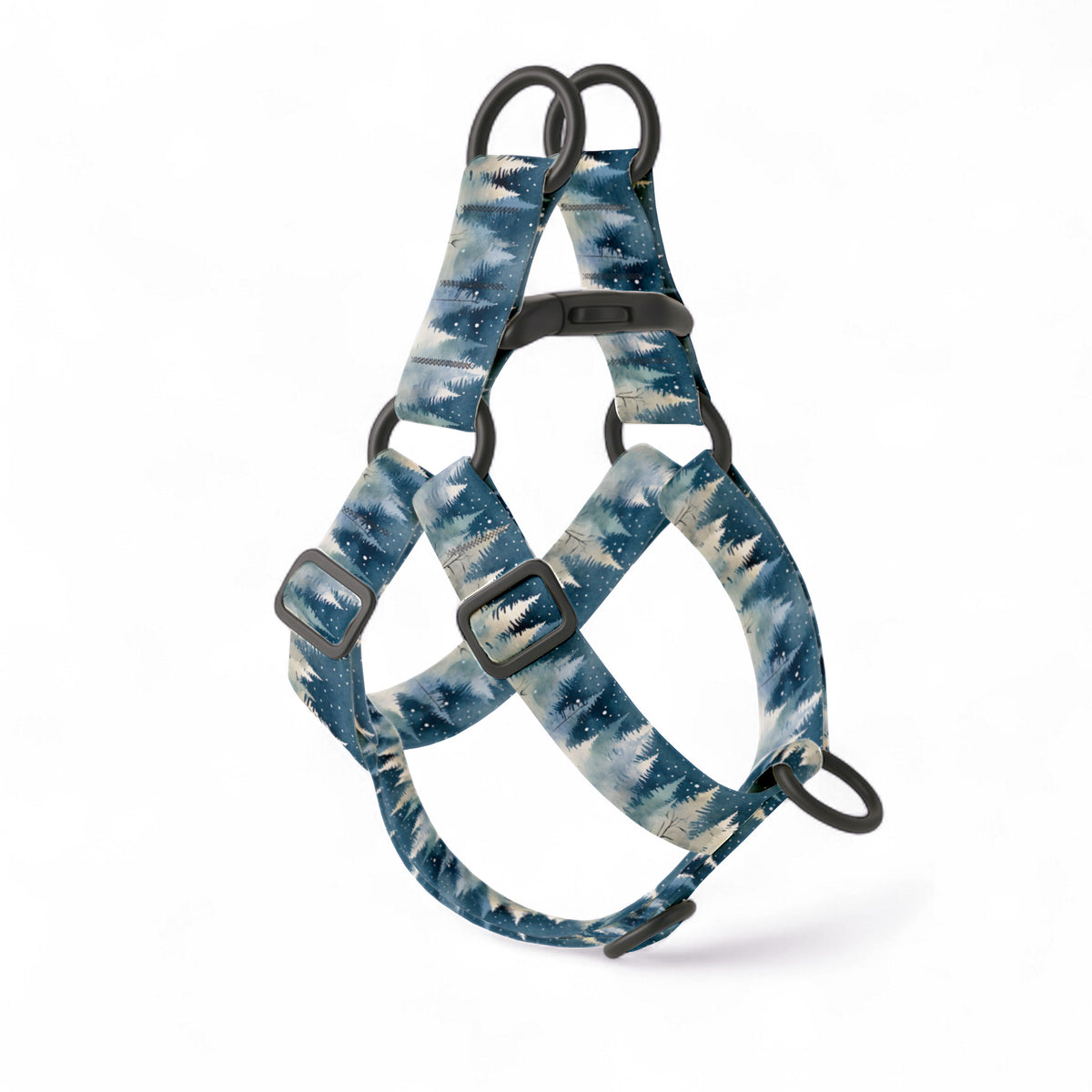 Winter Forest Dog Harness