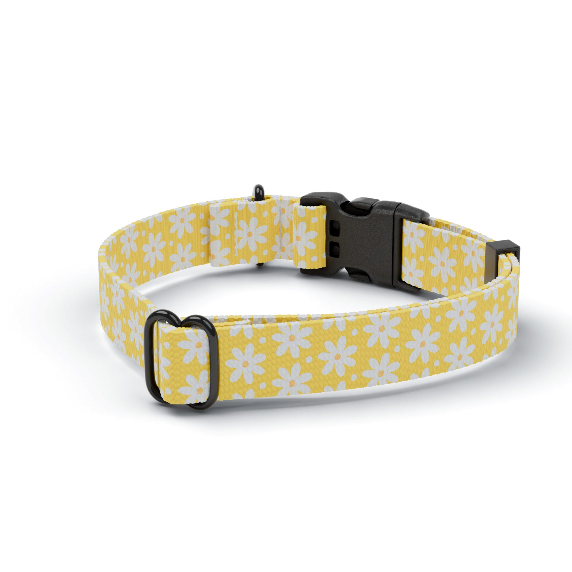 Yellow Daisy Dog Collar